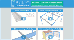 Desktop Screenshot of profils-c-double-retours.fr